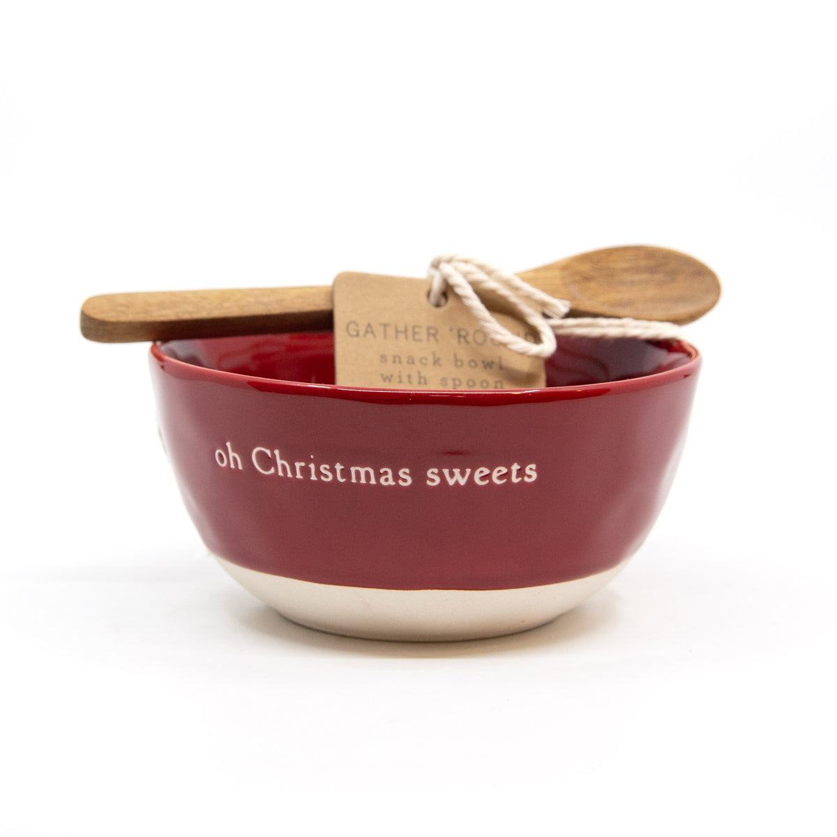 Oh Christmas Sweets Bowl and Spoon