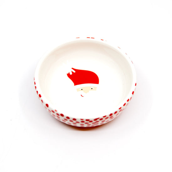 Vintage Santa Bowl