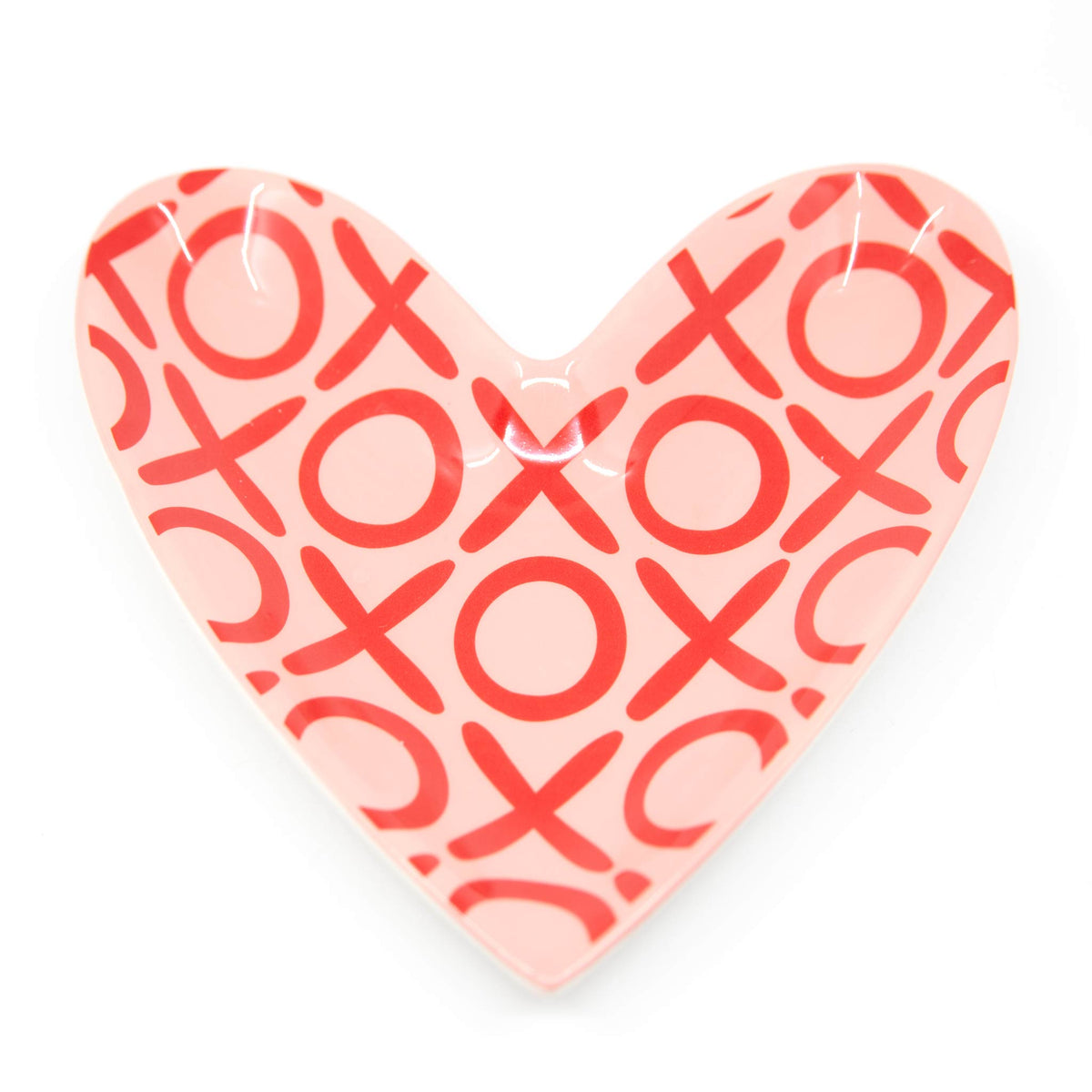 XOXO Heart Plate
