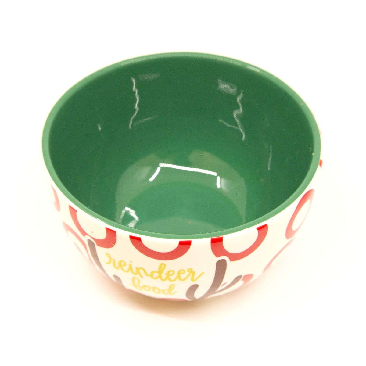 North Pole Reindeer Bowl