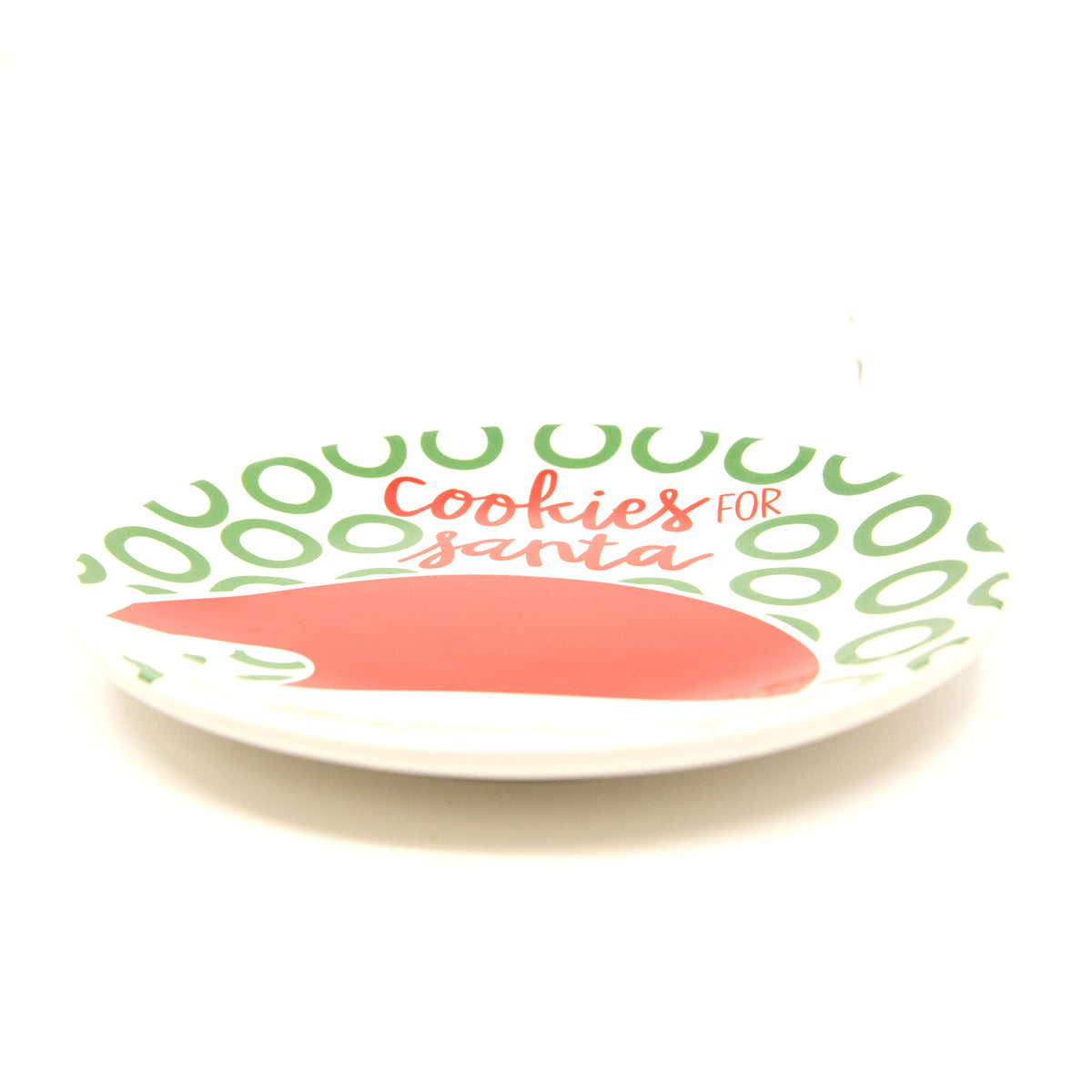 North Pole Cookies for Santa Plate