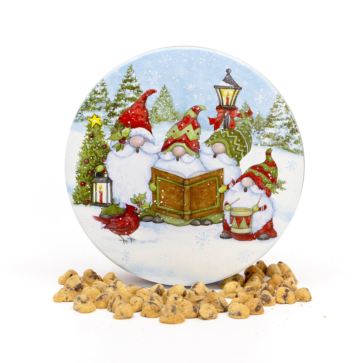 Premium Festive Gnome Tin