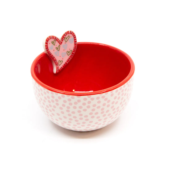Heart Embellishment Bowl