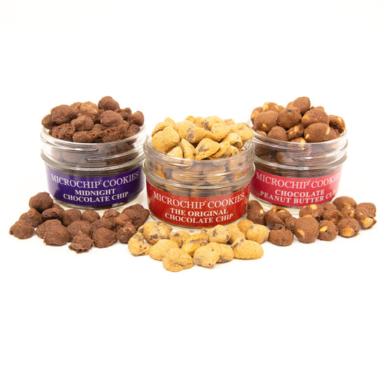 Chocolate Stack Party Favor Jar Trio
