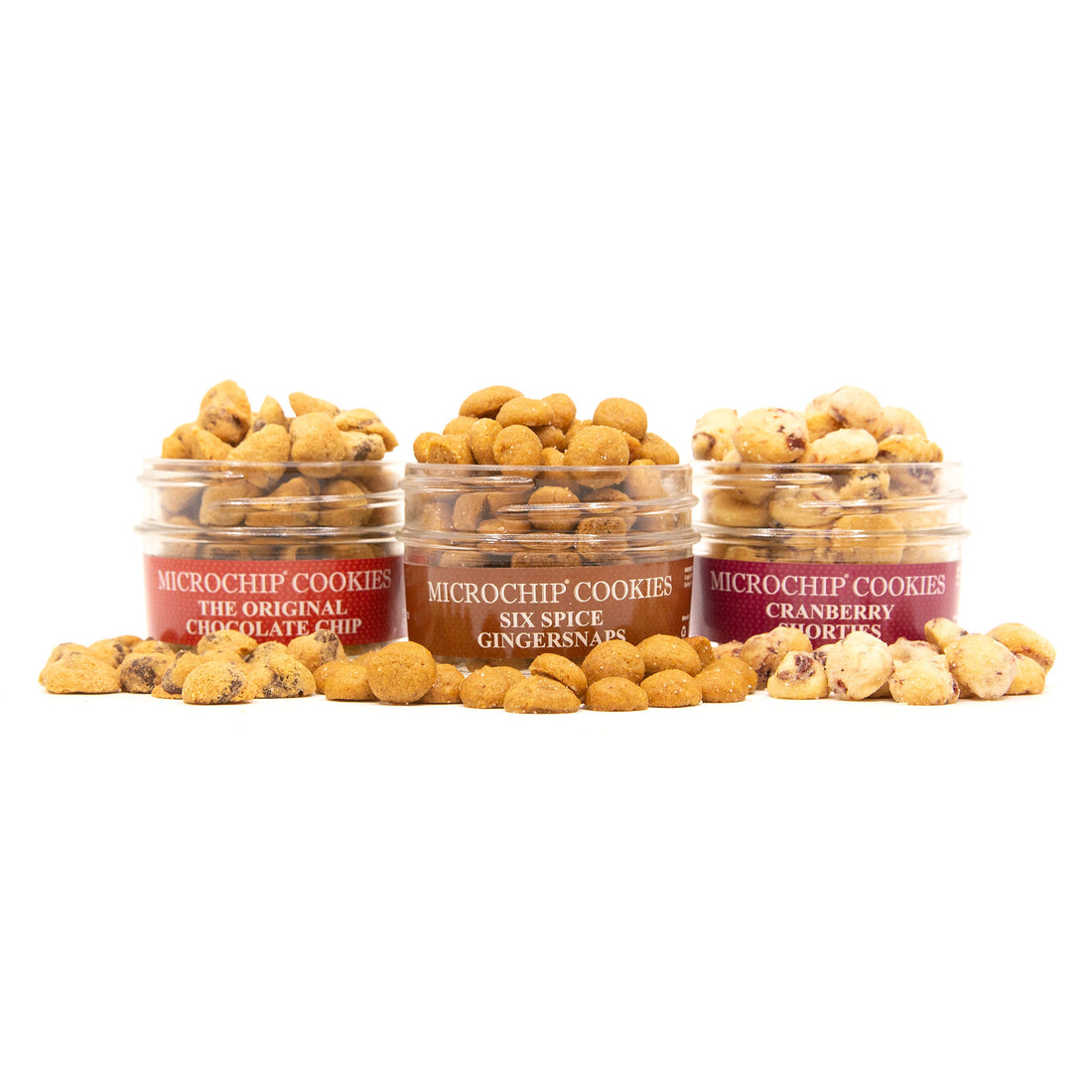 Holiday Stack Party Favor Jar Trio