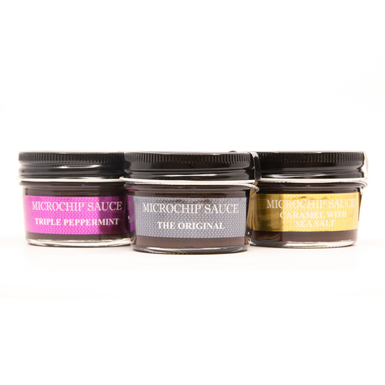Sauce Stack Party Favor Jar Trio