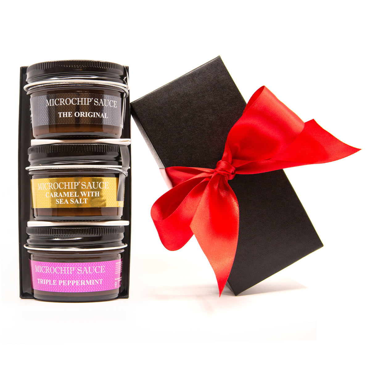 Sauce Stack Party Favor Jar Trio